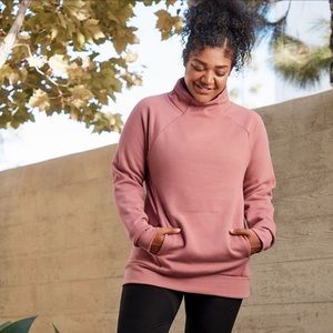 Fabletics funnel neck sweatshirt, size XL